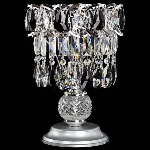 Настольная лампа Астра №1 черная в Ижевске Гусь Хрустальный