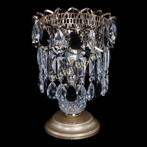 Настольная лампа Астра №1 черная в Ижевске Гусь Хрустальный