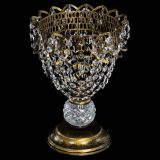 Настольная лампа Астра ажур №1 под бронзу Черная в Ижевске