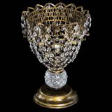 Настольная лампа Астра ажур №1 под бронзу Черная в Ижевске