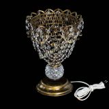 Настольная лампа Астра ажур №1 под бронзу Черная в Ижевске