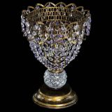 Настольная лампа Астра ажур №1 под бронзу Фиолетовая в Ижевске