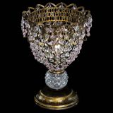 Настольная лампа Астра ажур №1 под бронзу Розовая в Ижевске