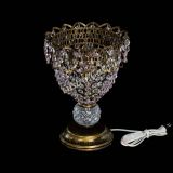 Настольная лампа Астра ажур №1 под бронзу Розовая в Ижевске