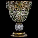 Настольная лампа Астра ажур №1 под бронзу Зеленая в Ижевске