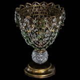 Настольная лампа Астра ажур №1 под бронзу Зеленая в Ижевске