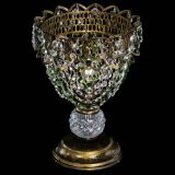 Настольная лампа Астра ажур №1 под бронзу Зеленая в Ижевске