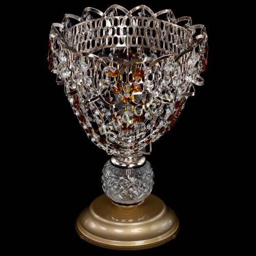 Настольная лампа Астра ажур №1 в Ижевске Гусь Хрустальный