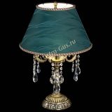 Бронзовая настольная лампа Аврора №3 Баден с абажуром в Ижевске Бронзовая настольная лампа Аврора №3 Баден с абажуром в Ижевске