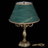 Бронзовая настольная лампа Аврора №3 с абажуром в Ижевске Бронзовая настольная лампа Аврора №3 с абажуром в Ижевске