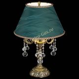 Бронзовая настольная лампа Аврора №3 Шар с абажуром в Ижевске Бронзовая настольная лампа Аврора №3 Шар с абажуром в Ижевске