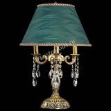 Бронзовая настольная лампа Аврора №3 Журавлик с абажуром в Ижевске Бронзовая настольная лампа Аврора №3 Журавлик с абажуром в Ижевске