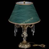 Бронзовая настольная лампа Аврора №3 Журавлик с абажуром в Ижевске Бронзовая настольная лампа Аврора №3 Журавлик с абажуром в Ижевске