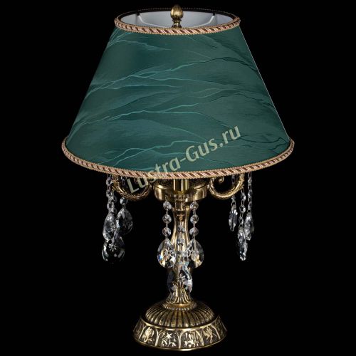 Бронзовая настольная лампа Аврора №3 Звездочка с абажуром в Ижевске Бронзовая настольная лампа Аврора №3 Звездочка с абажуром в Ижевске