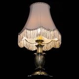 Бронзовая настольная лампа Делия №1 с абажуром в Ижевске Бронзовая настольная лампа Делия №1 с абажуром в Ижевске