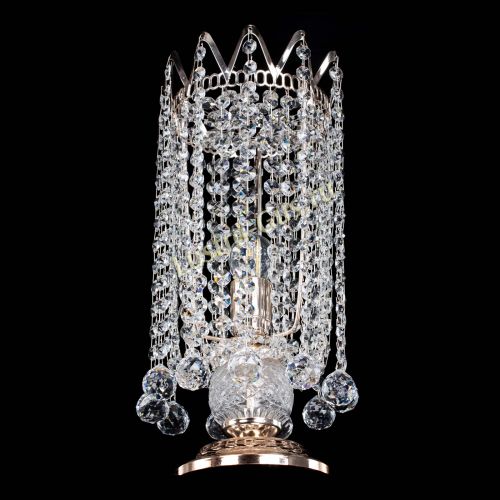 Лампа настольная Элит Оптикон цветная в Ижевске Гусь Хрустальный