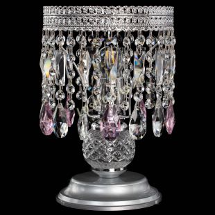  Настольная лампа Флоренция №1 розовая