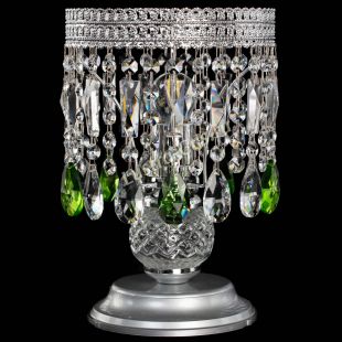  Настольная лампа Флоренция №1 зеленая