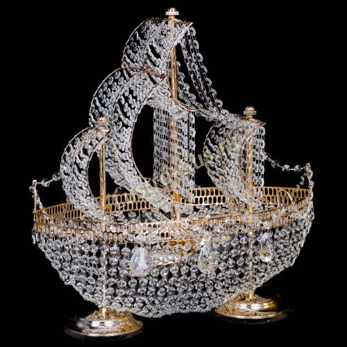 Настольная лампа Фрегат в Ижевске Гусь Хрустальный