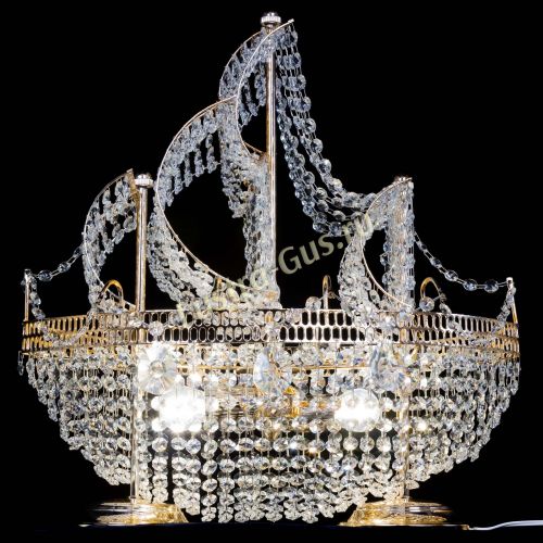 Настольная лампа Фрегат в Ижевске Гусь Хрустальный