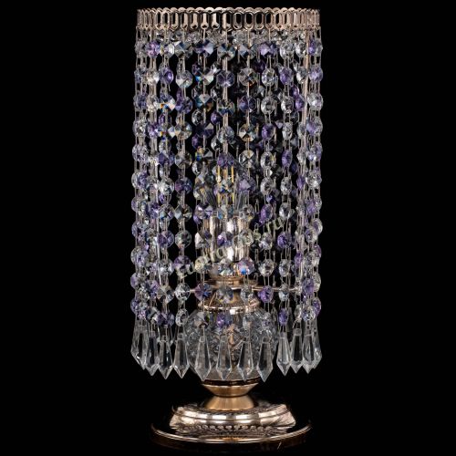 Настольная лампа Кольцо с карандашами фиолетовая в Ижевске Гусь Хрустальный