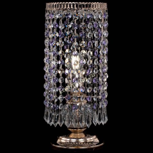 Настольная лампа Кольцо с карандашами фиолетовая в Ижевске Гусь Хрустальный