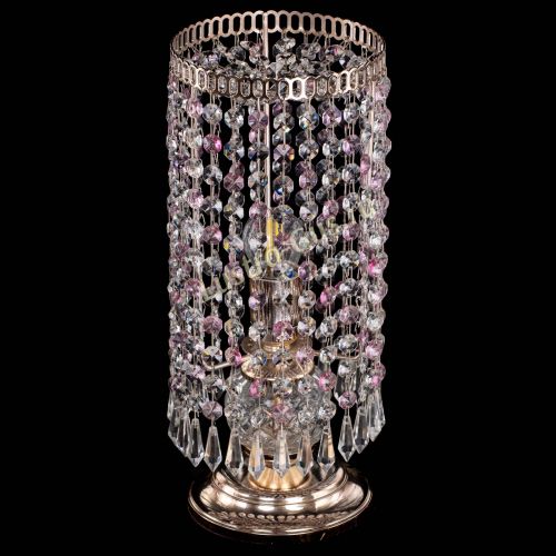 Настольная лампа Кольцо с карандашами розовая в Ижевске Гусь Хрустальный