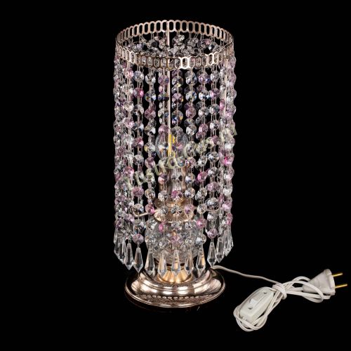 Настольная лампа Кольцо с карандашами розовая в Ижевске Гусь Хрустальный