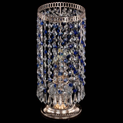 Настольная лампа Кольцо с карандашами синяя в Ижевске Гусь Хрустальный