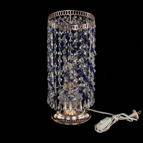 Настольная лампа Кольцо с карандашами синяя в Ижевске Гусь Хрустальный