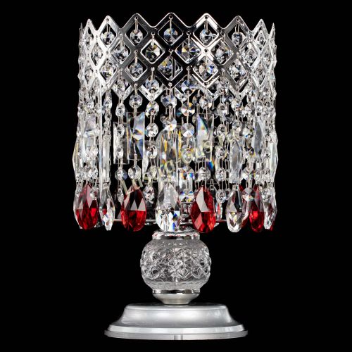 Настольная лампа Корона №1 красная в Ижевске Гусь Хрустальный