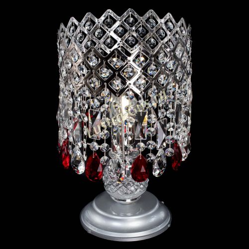 Настольная лампа Корона №1 красная в Ижевске Гусь Хрустальный