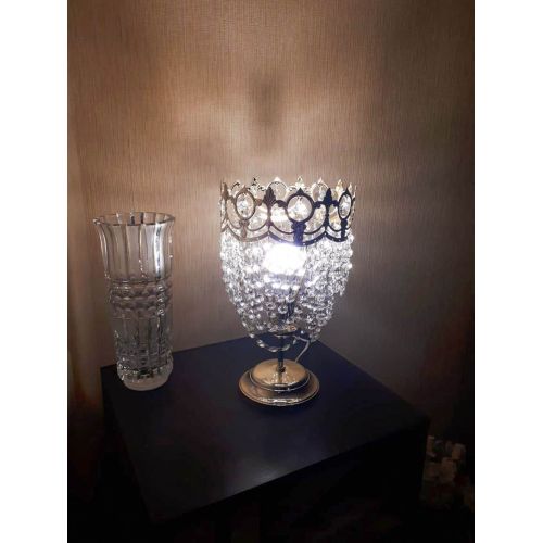 Настольная лампа Корона Элегант Тюльпан в Ижевске Гусь Хрустальный