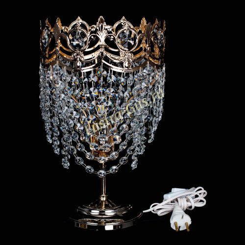 Настольная лампа Корона Элегант Тюльпан в Ижевске Гусь Хрустальный