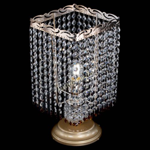 Настольная лампа Квадрат оптикон №1 чайная в Ижевске Гусь Хрустальный