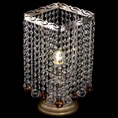 Настольная лампа Квадрат шар чайная в Ижевске Гусь Хрустальный