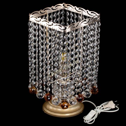 Настольная лампа Квадрат шар чайная в Ижевске Гусь Хрустальный