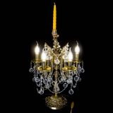 Бронзовая настольная лампа Луиза №5/2 шар в Ижевске