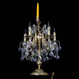 Бронзовая настольная лампа Луиза №5/2 шар в Ижевске