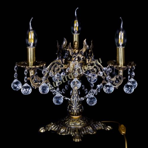 Бронзовая настольная лампа Муза №3 шар в Ижевске Бронзовая настольная лампа Муза №3 шар в Ижевске