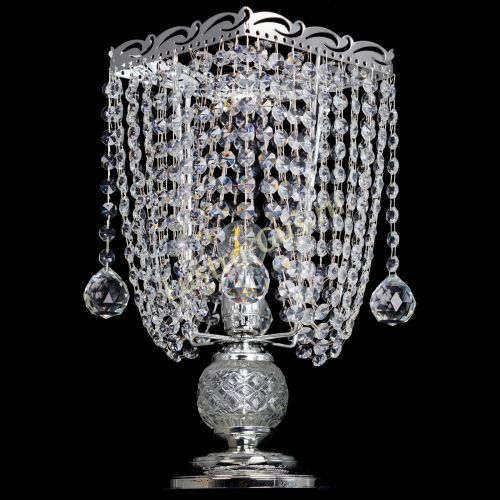 Лампа настольная Престиж 2 Лепестки в Ижевске Гусь Хрустальный