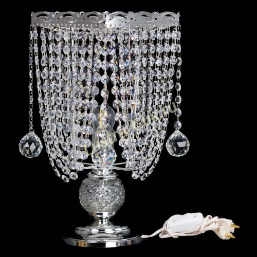 Лампа настольная Престиж 2 Лепестки в Ижевске Гусь Хрустальный