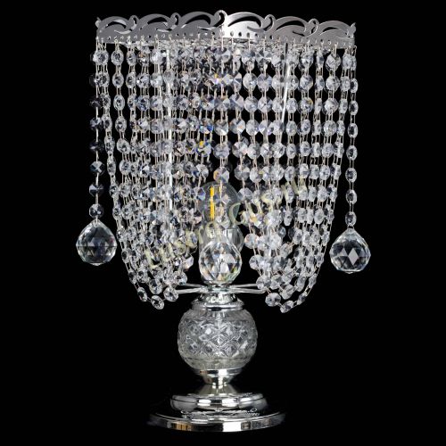 Лампа настольная Престиж 2 Лепестки в Ижевске Гусь Хрустальный