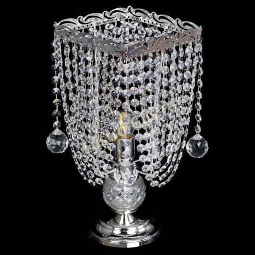 Лампа настольная Престиж 2 Лепестки в Ижевске Гусь Хрустальный