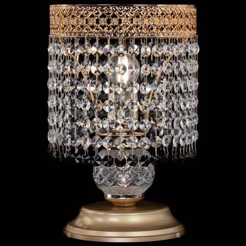 Настольная лампа Венеция №1 мини черная в Ижевске Гусь Хрустальный