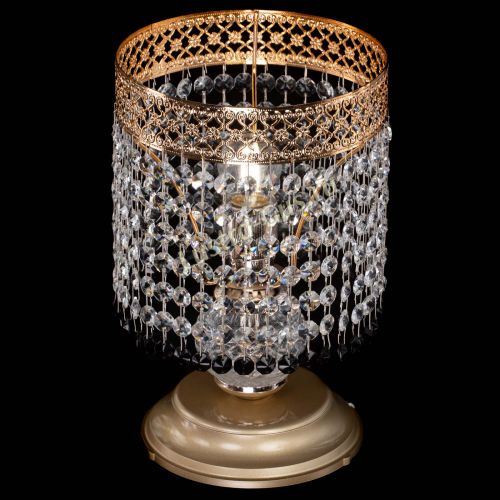 Настольная лампа Венеция №1 мини черная в Ижевске Гусь Хрустальный