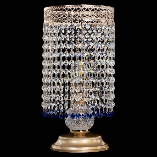 Настольная лампа Венеция оптикон №1 синяя в Ижевске Настольная лампа Венеция оптикон №1 синяя в Ижевске