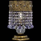 Настольная лампа Восток с шарами под бронзу Фиолетовая в Ижевске