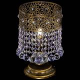 Настольная лампа Восток с шарами под бронзу Фиолетовая в Ижевске