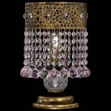 Настольная лампа Восток с шарами под бронзу Розовая в Ижевске